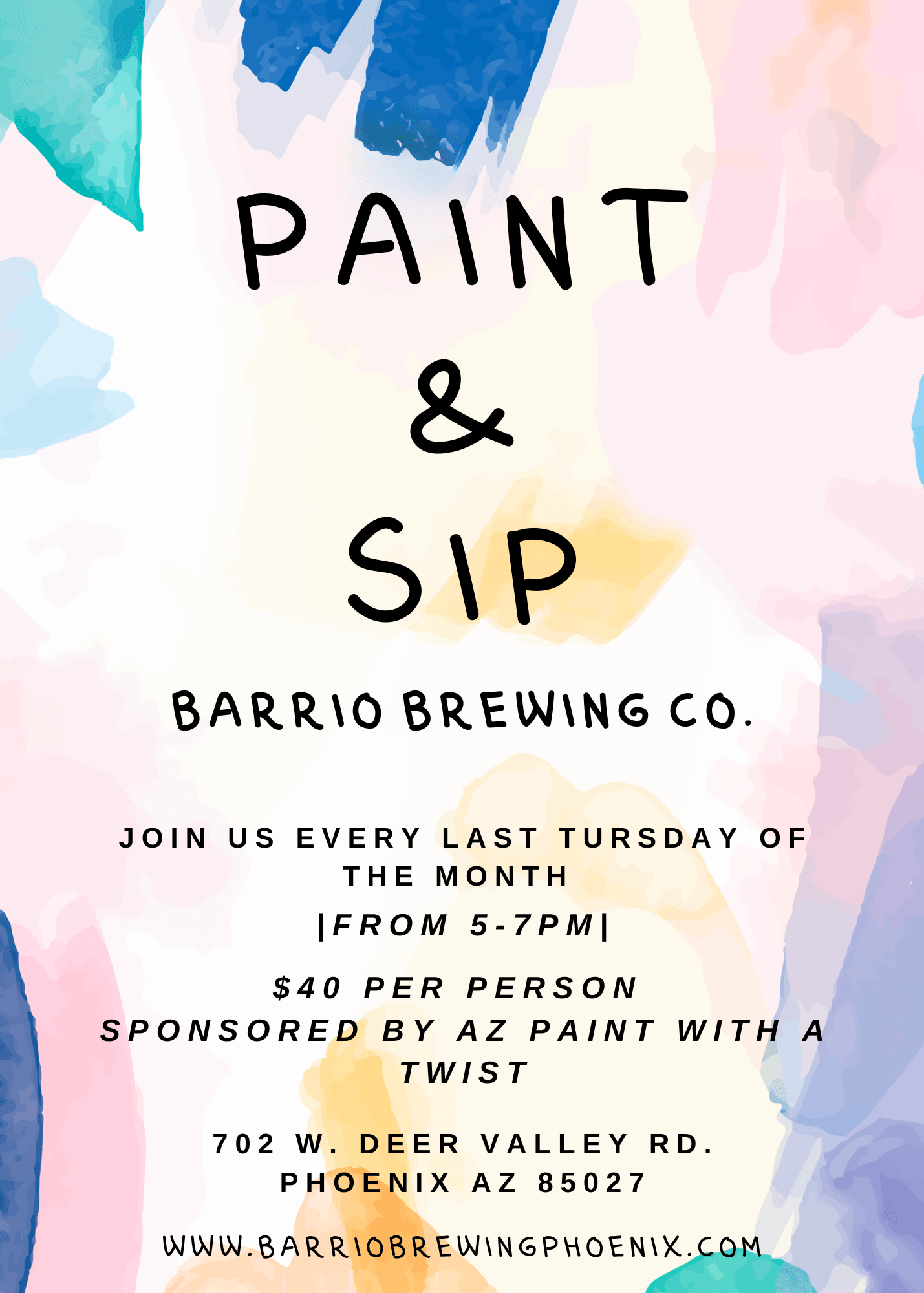 correcct sip and paint