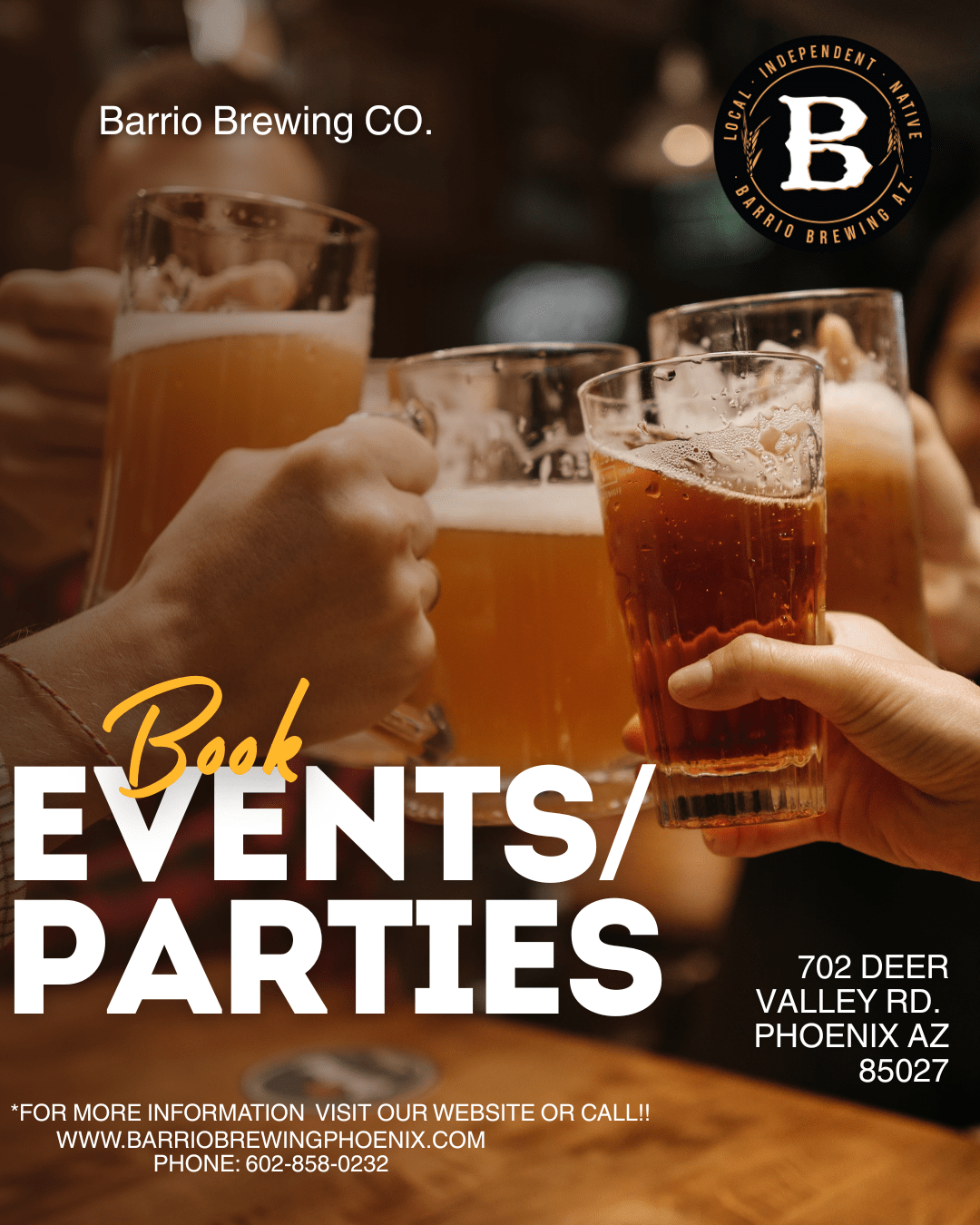 correct book your party